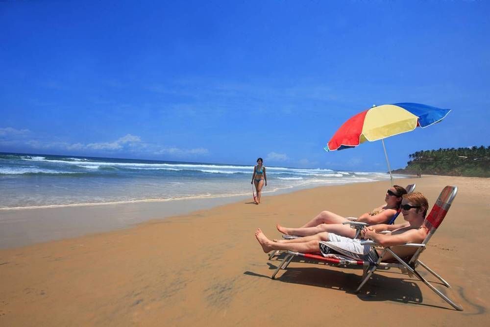 The Sanctum Spring Beach Resort Varkala Esterno foto